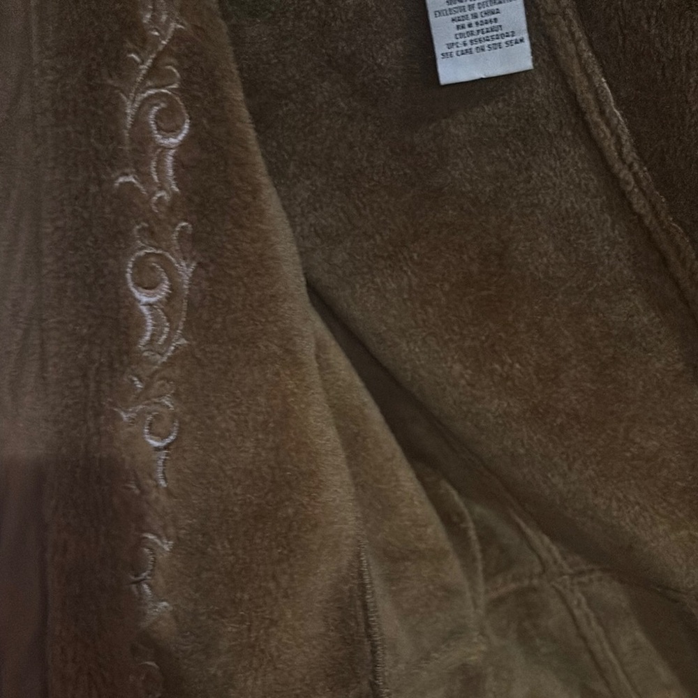 White Stag Brown Faux Fur Trimmed Jacket - Picture 16 of 16